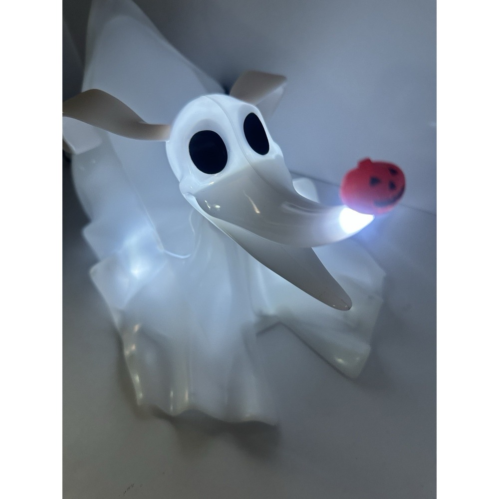 Disney Parks Zero Light Up Shoulder Pal NBC Halloween Popcorn Bucket - Picture 3 of 11